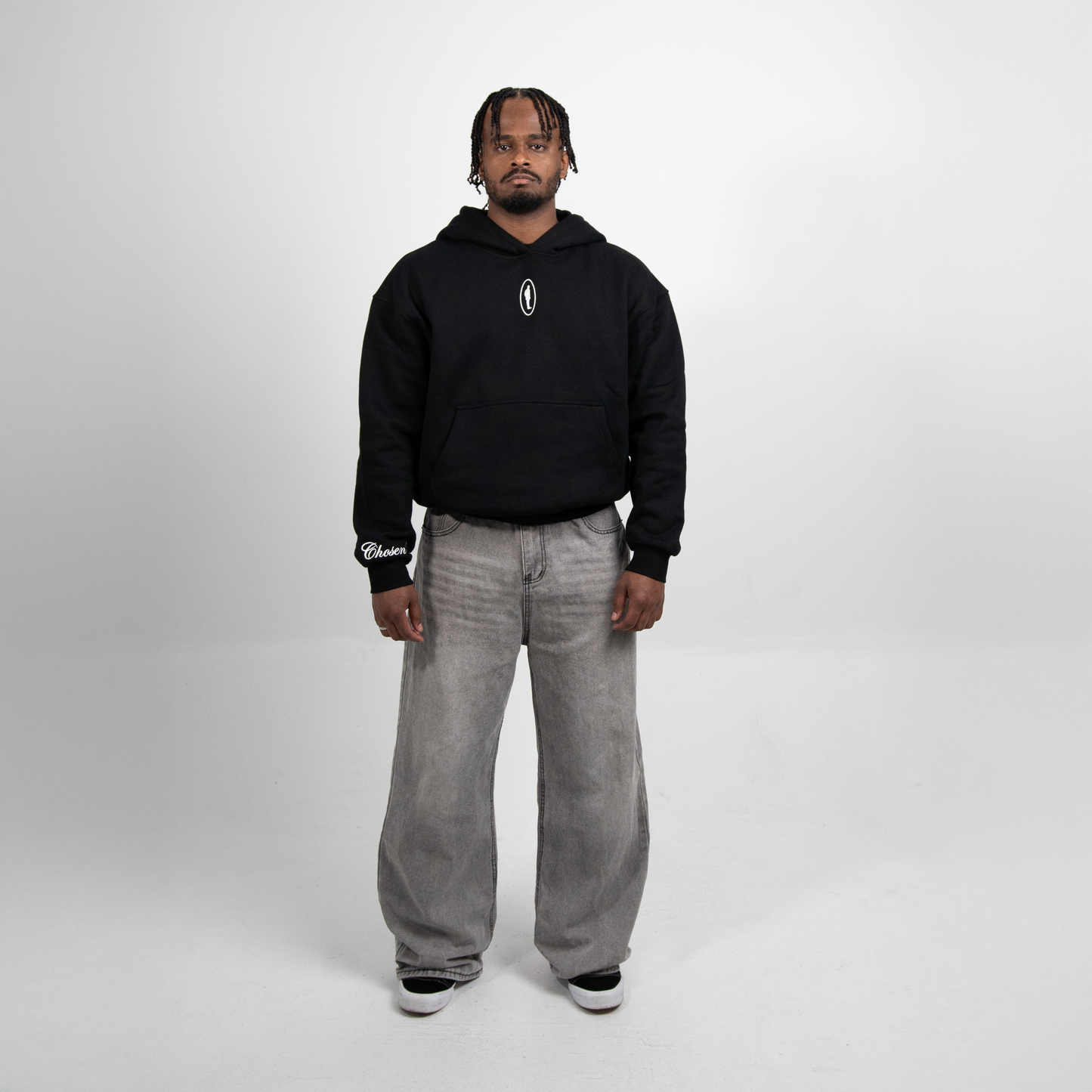 101 Black hoodie