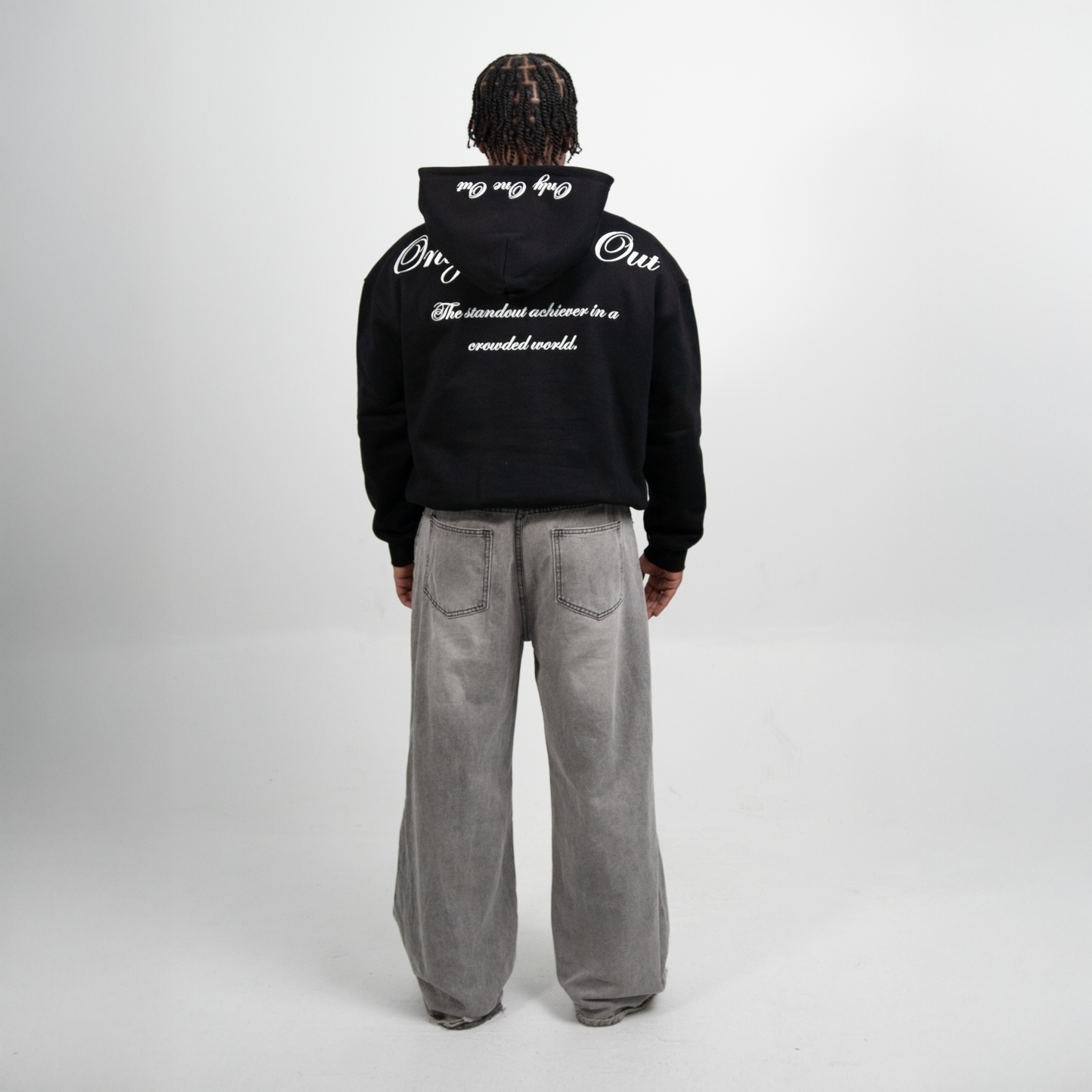 101 Black hoodie