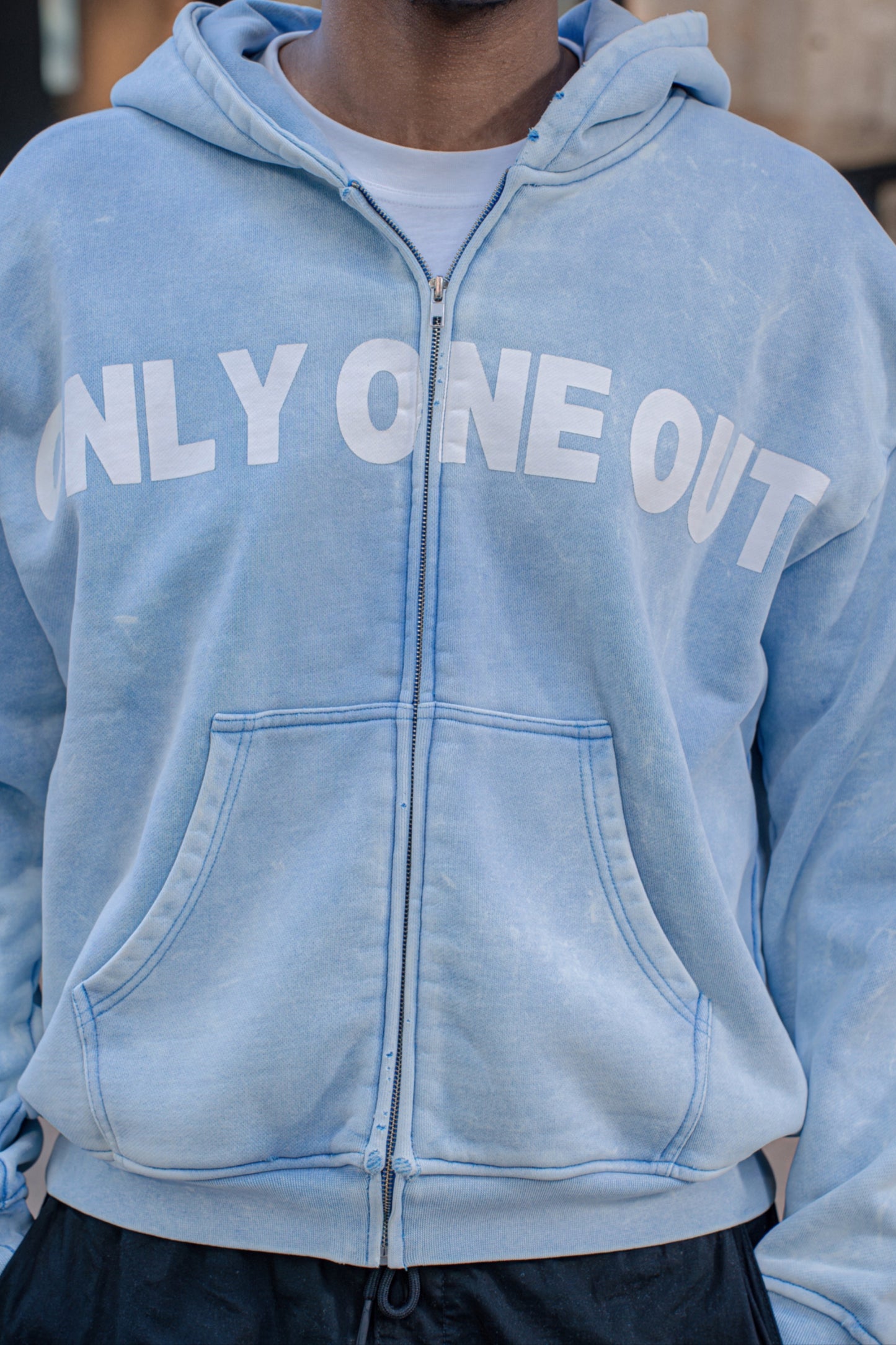 101 ocean blue hoodie