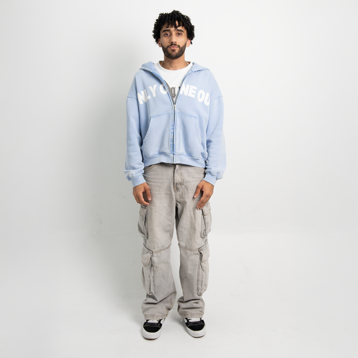 101 ocean blue hoodie
