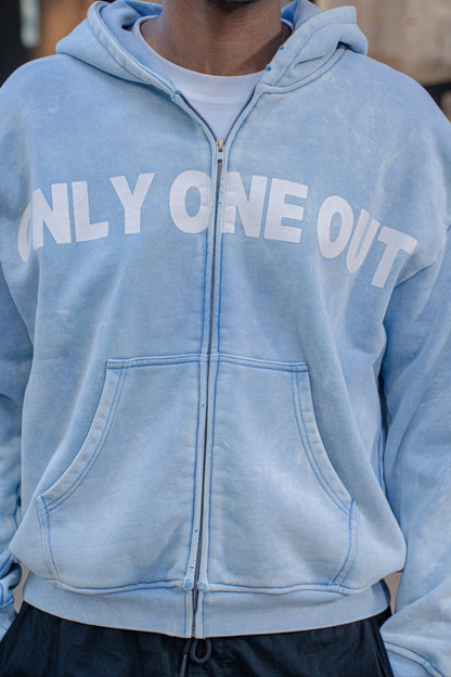 101 ocean blue hoodie