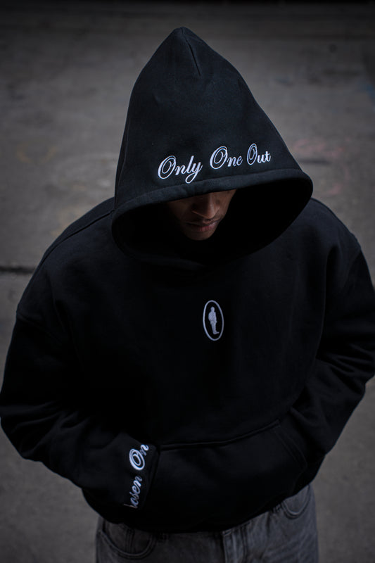 101 Black hoodie